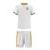 Kit Infantil Uniforme do Real Madrid Braziline Mini Craque BRANCO