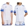 Camiseta Infantil adidas Manga Curta Squadra 25 BRANCO/AZUL