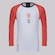 Camisa do Flamengo Plaga Manga Longa Infantil BRANCO