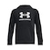 Blusão de Moletom Masculino Under Armour Basic Rival Flee com Capuz PRETO