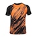 Camisa do Corinthians Rajados Bomache Masculina PRETO/LARANJA