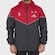 Jaqueta Corta Vento Masculina New Era Chicago Bulls Club House PRETO/VERMELHO