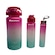 Kit 3 Garrafas Gold Sports Botton 2L-670 e 280 mls ROXO