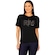 Camiseta Run More Alongada Feminina PRETO