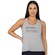 Regata Run More Power Pace Feminina CINZA CLARO