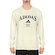 Blusão de Moletom Adidas Heritage Graphic Tennis Crew BEGE
