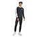Agasalho Masculino Adidas Color Block PRETO/BRANCO
