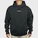 Blusão de Moletom Canguru Masculino Oakley Big Medusa Blackout PRETO