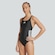 Maiô Adulto adidas Três Listras Feminino PRETO