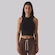 Regata Feminina Fila Uc Cropped Slim PRETO
