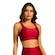 Top Fitness New Zig 3D Vekyo com Bojo Removível Feminino VERMELHO