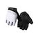 Luva para Ciclismo Giro meio dedo curto Giro Bravo II Gel BRANCO