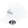 Boné Adulto Quiksilver Hologram 3D Logo Aba Curva BRANCO