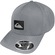 Boné Adulto Quiksilver Adapted Iron Aba Curva CINZA