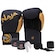 Luva de Boxe/Muay Thai Naja Extreme + Bandagem Extra - Adulto PRETO/OURO