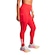 Calça Legging Feminina adidas 3 Listras com Bolso VERMELHO