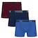 Cueca Boxer Puma Sem Custura -  3 Unidades - Masculina VINHO