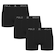 Cueca Boxer Polo Wear - 3 Unidades - Masculina PRETO