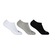 Kit Meia Masculina Hoahi Invisível - 3 Pares CINZA/PRETO