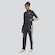 Agasalho Feminino adidas TR 3 Stripes sem Capuz PRETO
