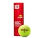 Kit Bola de Tênis Wilson Us Open Red Tourrnament - 3 unidades AMARELO/VERMELHO