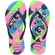 Chinelo Havaianas Meninas Super Poderosas Infantil AZUL