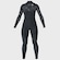 Long John Feminino Mormaii Diva Pro Uv Suit 1mm Chest Zip PRETO