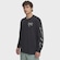 Camiseta Manga Longa Under Armour Outdoor Graphic Treino Masculina PRETO
