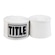 Bandagem Mexicana Semi- Elastica Title 3M BRANCO