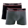 Kit 2 Cuecas Boxer Mash Basic Cotton Masculino PRETO