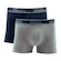 Kit 2 Cuecas Boxer Mash Basic Cotton Masculino AZUL ESCURO