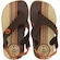 Chinelo de Dedo Infantil Cartago Atlanta Elástico MARROM