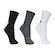 Kit de Meias Under Armour Cano Alto Core Cotton Crew Adulto - 3 Pares - 40 a 45 CINZA