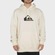 Blusão de Moletom Masculino Quiksilver Comp Logo Off BRANCO