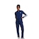 Agasalho Feminino adidas Essentials 3-Stripes AZUL/BRANCO