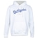 Blusão de Moletom Canguru Masculino New Era Los Angeles Dodgers Fanpage OFF WHITE