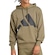Blusão de Moletom Masculino adidas Big Logo com Capuz VERDE ESCURO