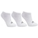 Kit 3 Meias Cano Invisível Olympikus Esportiva Atoalhada Pares Tamanho 33 ao 38 Masculina BRANCO