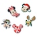Jibbitz™ mickey natal pack com 5 peças unico - Unissex BRANCO