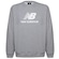 Blusão de Moletom New Balance Essentials NB Masculino CINZA/BRANCO