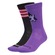 Meia Unissex adidas Pride 2P ROXO/PRETO