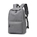 Mochila Unissex DK Casual Resistente a Água 25L CINZA