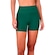 Bermuda Alto Giro Estampa E Bolsos Laterais Feminina VERDE