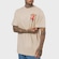 Camiseta Okdok Oversized Boteco Masculina BEGE