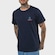 Camiseta Okdok Artistic Caveira Masculina AZUL ESCURO