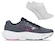 Tênis Feminino Mizuno Goya 2 + Par de Meia CINZA ESCURO