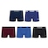Kit 5 Cuecas Puma Boxer Sem Custura Masculina AZUL