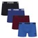Kit 4 Cuecas Puma Boxer Sem Custura Masculina AZUL