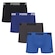 Kit 4 Cuecas Puma Boxer Sem Custura Masculina PRETO