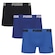 Kit 3 Cuecas Puma Boxer Sem Custura Masculina PRETO